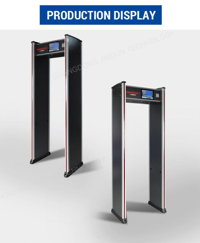Porte infrarouge de balayage de la température de caméra de formation d'images thermiques de revue du projet avec l'alerte de voix
