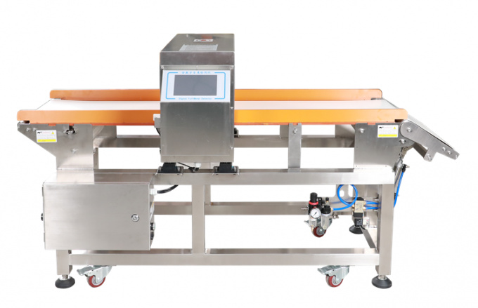 Machine en gros de détection en métal de l'industrie alimentaire de détecteur de métaux de nourriture d'usine avec le rejet automatique