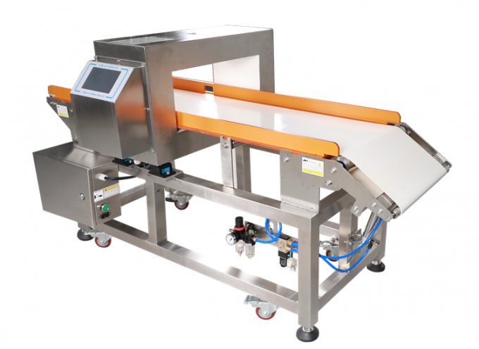 Machine en gros de détection en métal de l'industrie alimentaire de détecteur de métaux de nourriture d'usine avec le rejet automatique